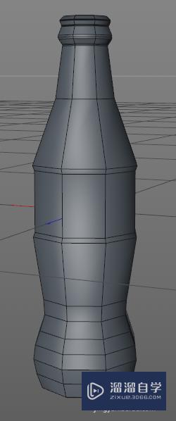 C4D怎么制作可乐瓶模型(c4d怎么做可乐瓶)