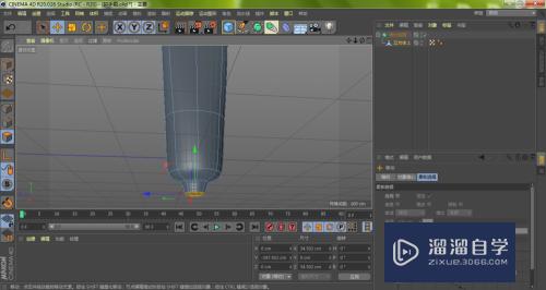 C4D怎么用内挤压工具绘制瓶嘴(c4d内部挤压工具怎么用)