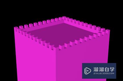 C4D怎么制作城堡围墙模型(c4d城堡围栏建模)