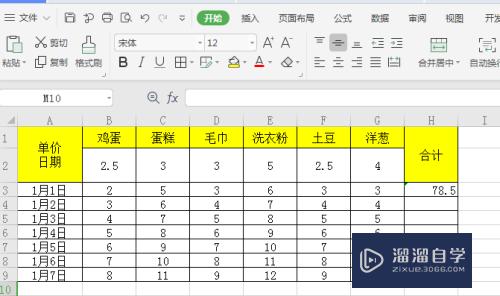 如何在Excel中计算乘积之和(如何在excel中计算乘积之和的公式)