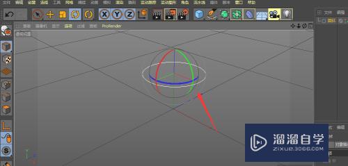 C4D中如何使用放样工具制作圆柱模型？