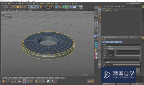 C4D怎么创建低面的落地灯(c4d怎么设置地面)