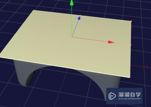 C4D如何制作茶几模型(c4d茶几建模教程)