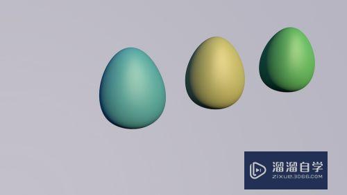 C4D如何制作蛋模型(c4d鸡蛋怎么做)