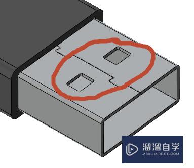 CAD怎么绘制usb线(usb接口cad图)