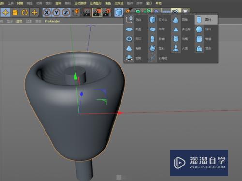 C4D如何制作汉堡鸡腿模型(c4d汉堡教程)