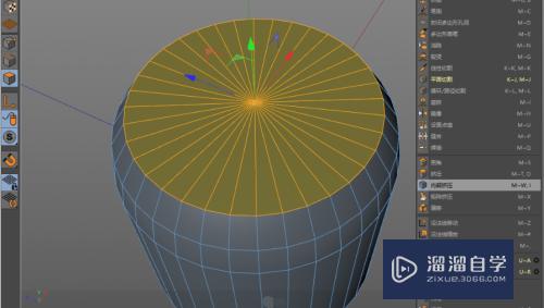 C4D如何制作汉堡鸡腿模型(c4d汉堡教程)