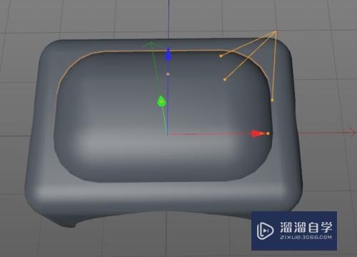 C4D如何制作茶几模型(c4d茶几建模教程)