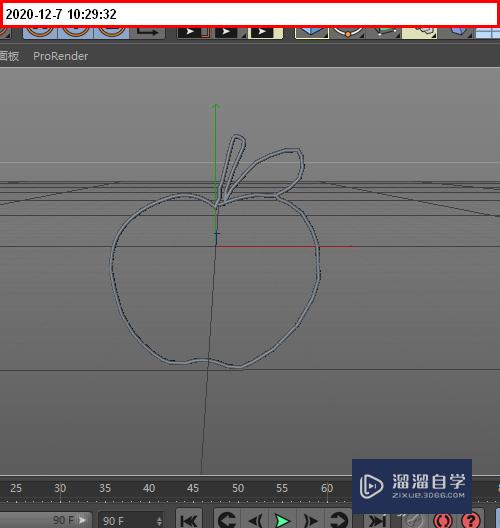 在C4D中怎么把图片物件转为模型？