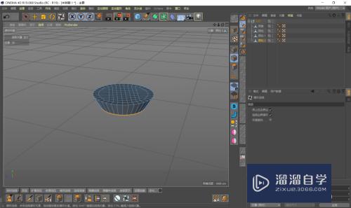 C4D 怎么创建一个低面的小屋模型6-创建落地灯？