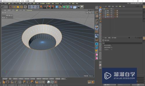 C4D怎么创建低面的落地灯(c4d怎么设置地面)