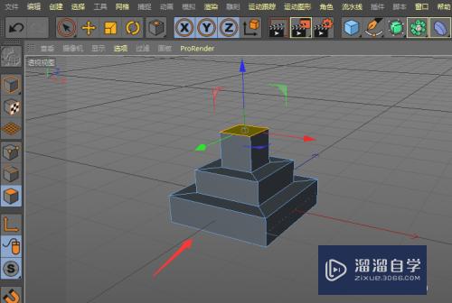 C4D怎么用内部挤压属性独立模型(c4d中内部挤压)