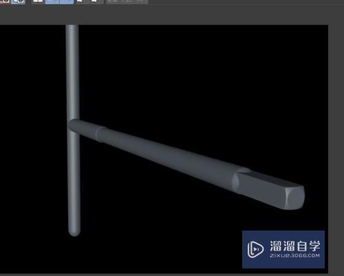 C4D怎么创建t型套筒扳手模型(c4d套模板教程)