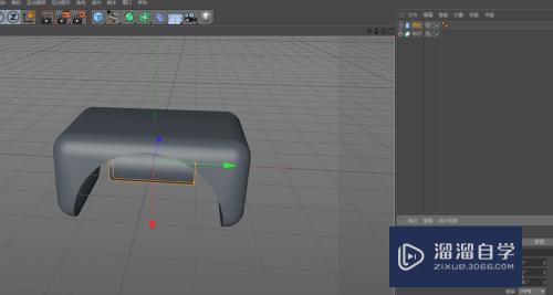 C4D如何制作茶几模型(c4d茶几建模教程)