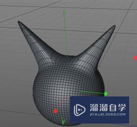 C4D怎么制作尖角模型(c4d怎么把尖角变圆)