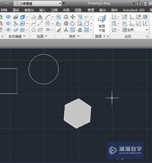 CAD教程-拉伸方式创建三维模型