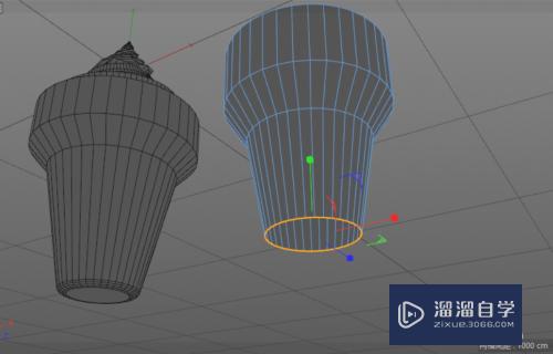 C4D如何制作一个冰激凌(c4d如何做冰激凌)