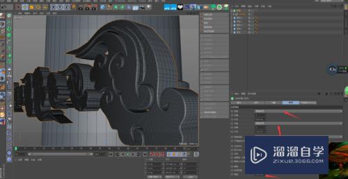 C4D如何制作金箍棒模型(c4d做紧箍咒)