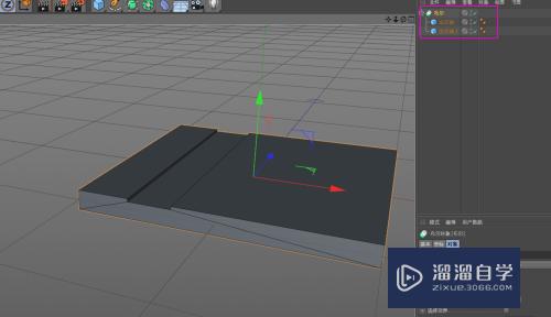 C4D快速建立公路桥梁模型