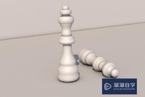 C4D 如何建立国际象棋模型？