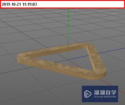 C4D怎么用创建轮廓制作三角框模型(c4d如何创建轮廓)