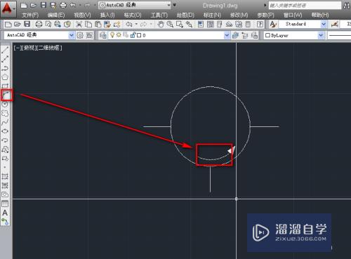 CAD怎么画三端口环回器图示