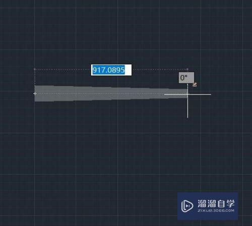 CAD怎么画出不等宽的线段(cad怎么画出不等宽的线段图)