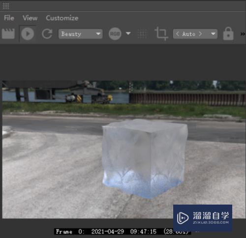 C4D怎么用redshift制作冰块效果(c4d怎么做冰块)