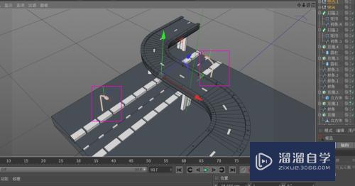 C4D如何建立公路桥梁模型(c4d怎么做桥)