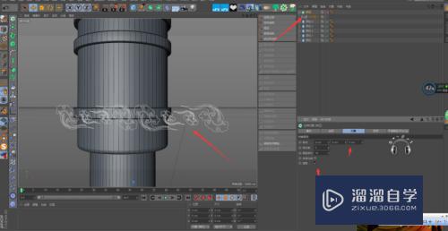 C4D如何制作金箍棒模型(c4d做紧箍咒)