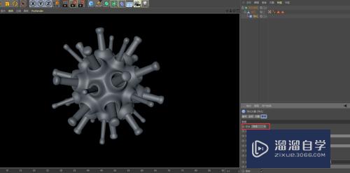 C4D 如何建立病毒模型？