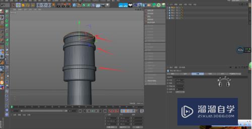 C4D如何制作金箍棒模型(c4d做紧箍咒)