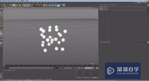 C4D怎么制作随机排列模型？