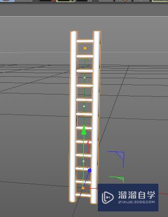 C4D如何制作直梯模型(c4d怎么做简单直楼梯)