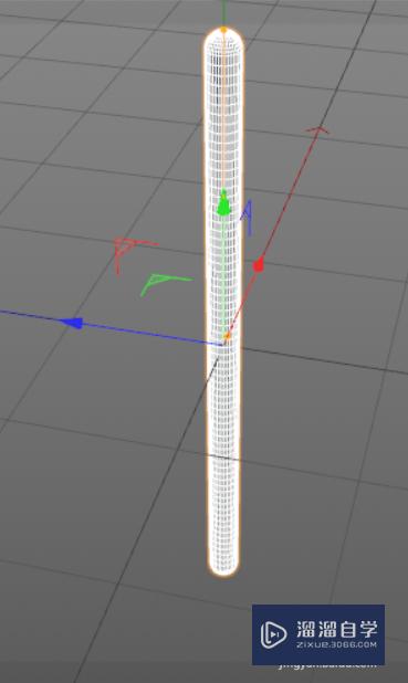 C4D如何制作一个拐杖糖(c4d怎么做拐杖糖模型)