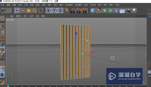 C4D如何制作窗帘褶皱(c4d怎么做很多褶皱窗帘)