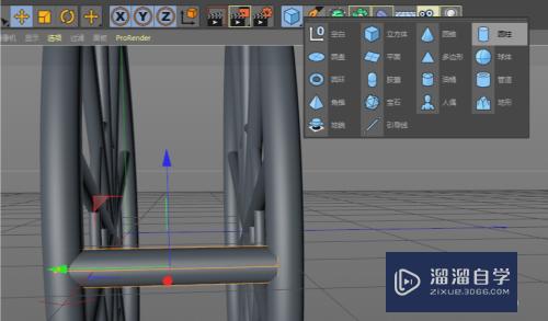 C4D如何制作摩天轮模型(c4d如何做摩天轮)