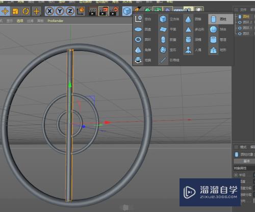 C4D如何制作摩天轮模型(c4d如何做摩天轮)