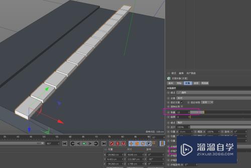 C4D快速建立公路桥梁模型