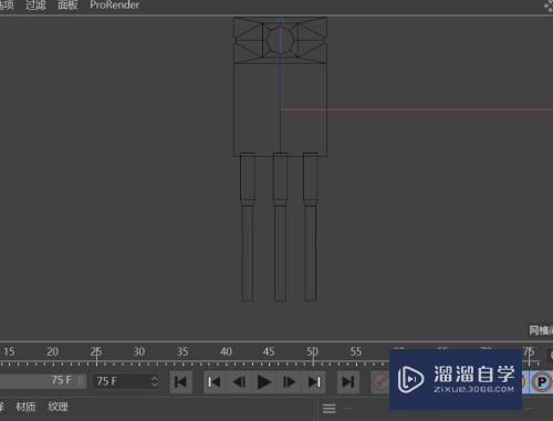 C4D建模--创建场效应管模型