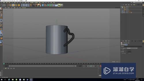 C4D如何制作一个圆柱爱心杯(c4d怎么做一个立体爱心)