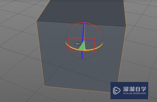 C4D怎么设置模型旋转的度数(c4d怎么让模型旋转)