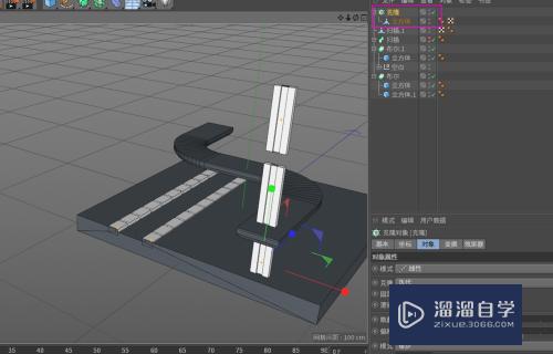 C4D如何建立公路桥梁模型(c4d怎么做桥)