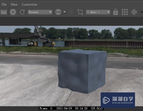 C4D怎么用redshift制作冰块效果(c4d怎么做冰块)