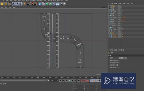 C4D如何建立公路桥梁模型(c4d怎么做桥)