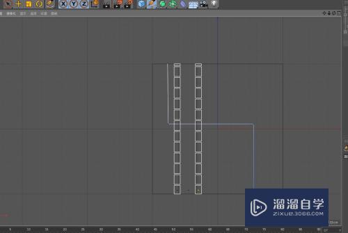 C4D快速建立公路桥梁模型