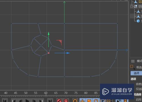 C4D建模--创建床头柜拉手模型