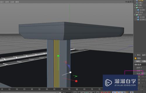 C4D如何建立公路桥梁模型(c4d怎么做桥)