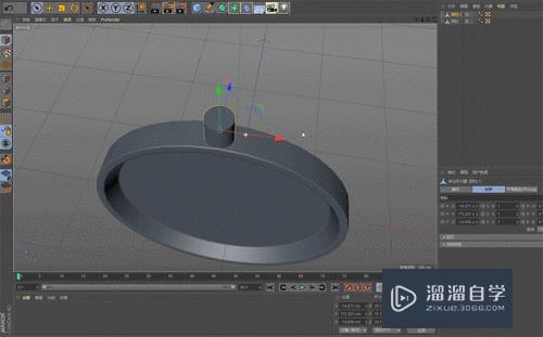 C4D怎么制作秒表模型(c4d怎么做时钟)