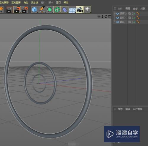 C4D如何制作摩天轮模型(c4d如何做摩天轮)